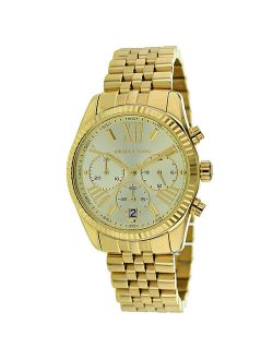 Women's Chronograph Lexington Gold-Tone Watch, MK5556