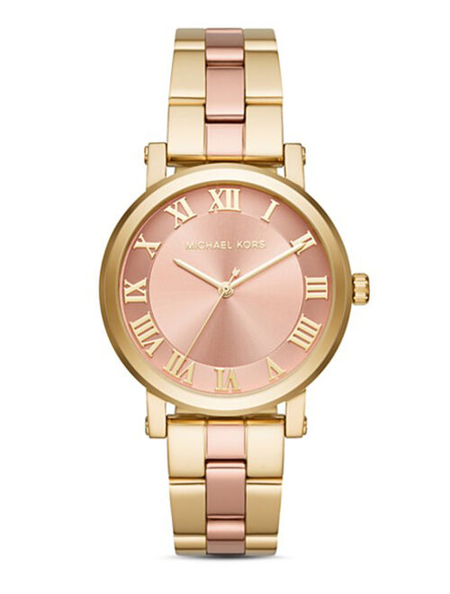 Michael Kors Norie Quartz Movement Gold Dial Ladies Watch MK3560