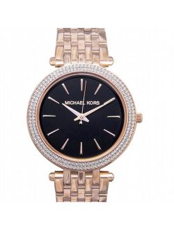 Darci Silver Dial Crystal Stainless Steel Ladies Watch MK3402