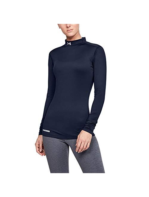 Under Armour Women's ColdGear Authentics Compression Mock