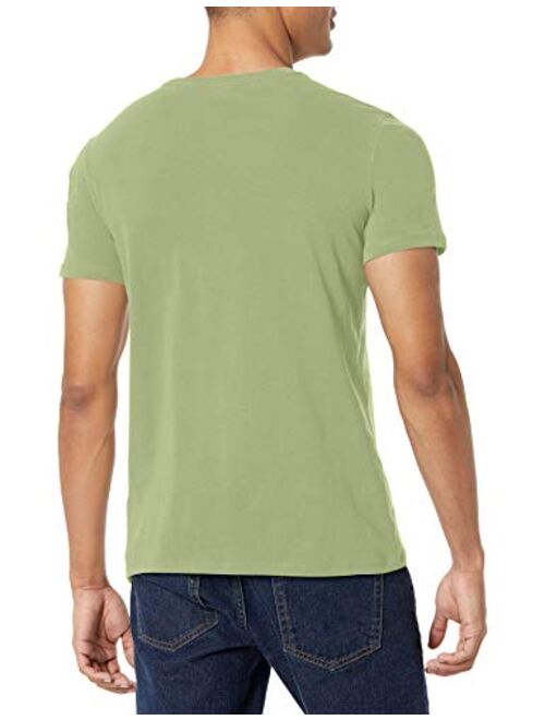 GUESS Men's Eco Embroidered Logo Tee