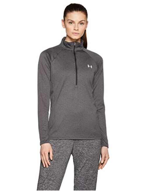 Under Armour Women's Tech 1/2 Zip Long-Sleeve Pullover