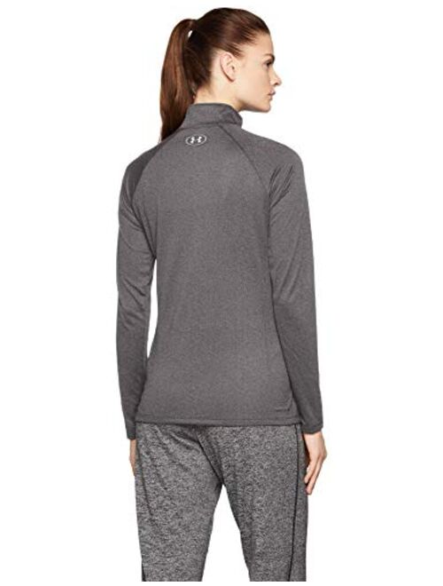 Under Armour Women's Tech 1/2 Zip Long-Sleeve Pullover