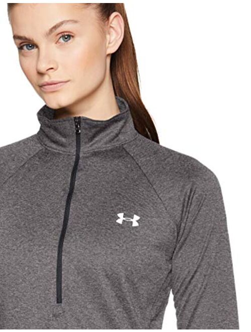 Under Armour Women's Tech 1/2 Zip Long-Sleeve Pullover