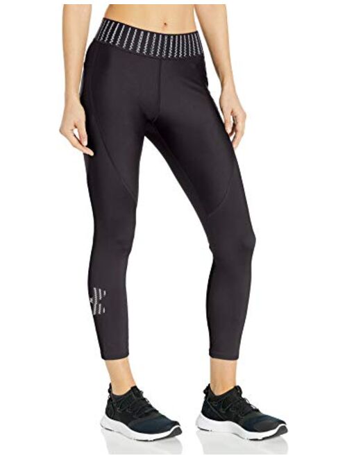 Under Armour Women's HeatGear Armour Novelty Ankle Crop Leggings