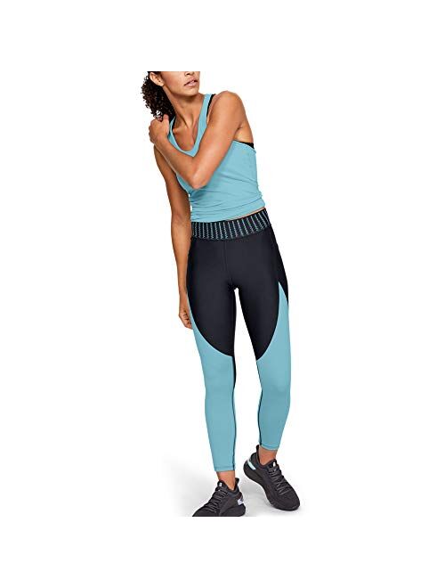 Under Armour Women's HeatGear Armour Novelty Ankle Crop Leggings