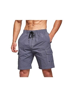 Mens Swim Trunks Quick Dry Swimming Shorts