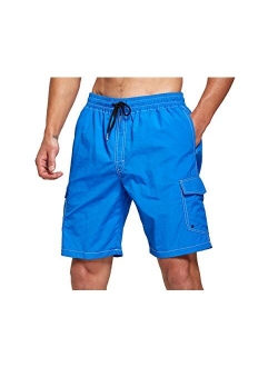 Mens Swim Trunks Quick Dry Swimming Shorts