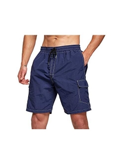 Mens Swim Trunks Quick Dry Swimming Shorts