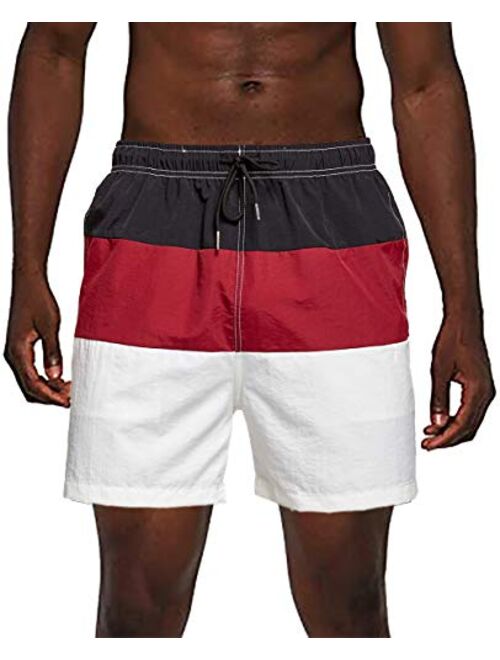 Tansozer Mens Swim Trunks Quick Dry Swimming Shorts