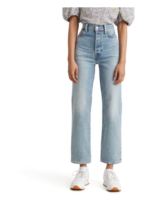 Levi's Ribcage Straight-Leg Ankle Jeans