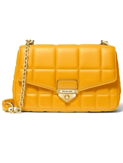 Soho Quilted Leather Shoulder Bag