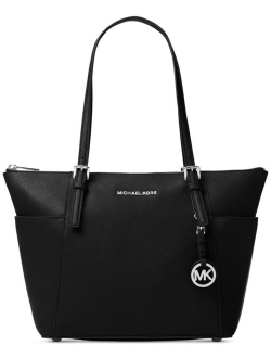 Jet Set Large Crossgrain Leather Tote