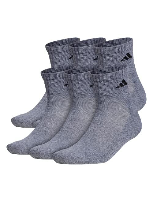 adidas Athletic 6-Pack Quarter Socks