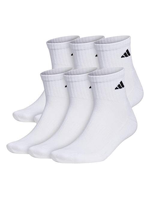 adidas Athletic 6-Pack Quarter Socks