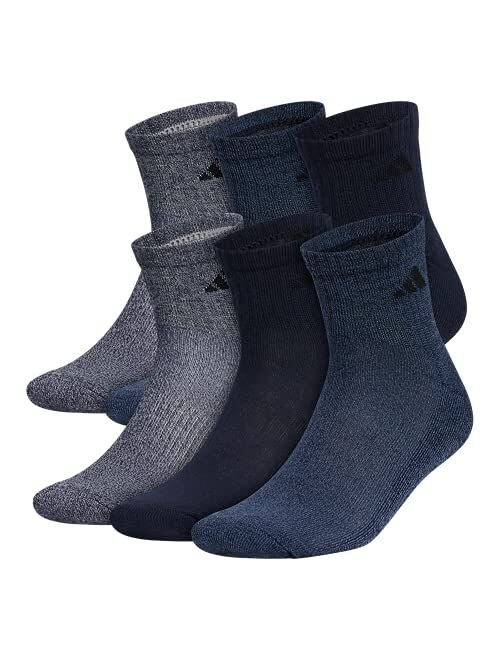 adidas Athletic 6-Pack Quarter Socks