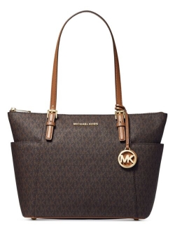 Signature Jet Set East West Acorn Top Zip Tote