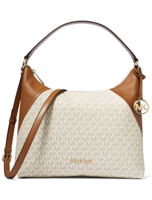 Michael Kors Aria Signature Shoulder Bag