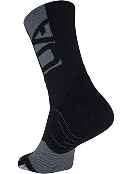 Under Armour Adult Playmaker Mid-Crew Socks, 1-Pair