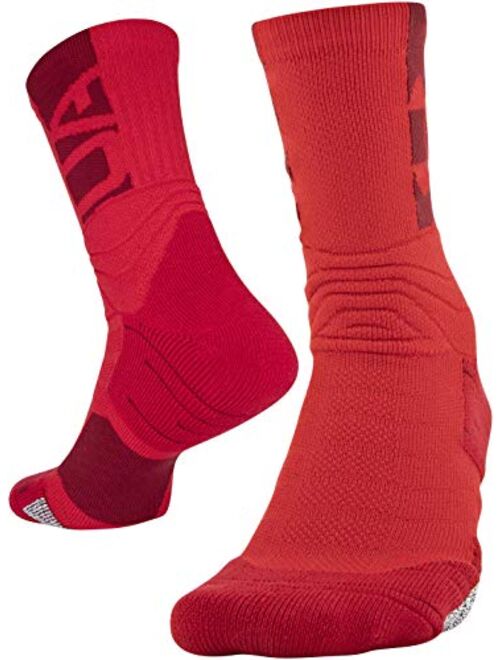 Under Armour Adult Playmaker Mid-Crew Socks, 1-Pair