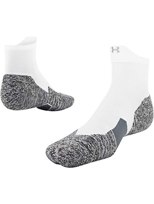 Under Armour Adult Run Cushion Quarter Socks, 1-Pair