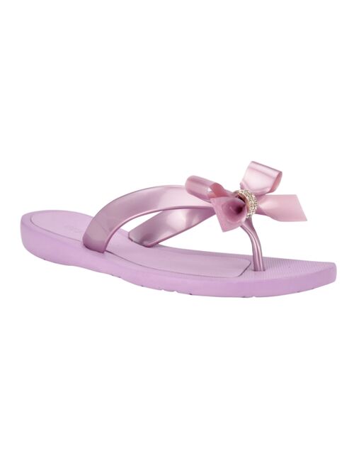 Guess Tutu Bow Flip Flops