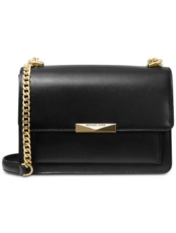 Jade Leather Shoulder Bag