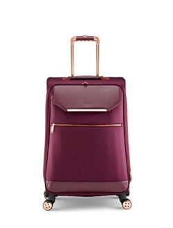 Women's Albany Softside Luggage, Suitcase Collection (Burgundy, Carry-On Duffel 21-Inch)