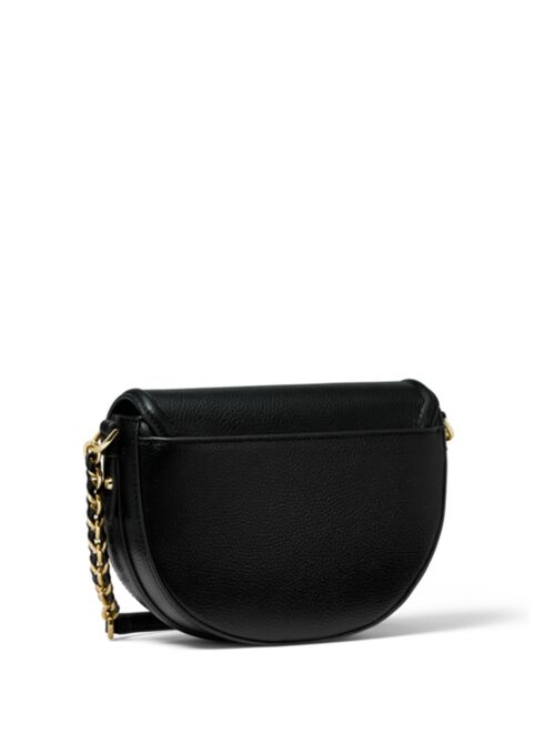 Michael Kors Half Dome Chain Leather Crossbody