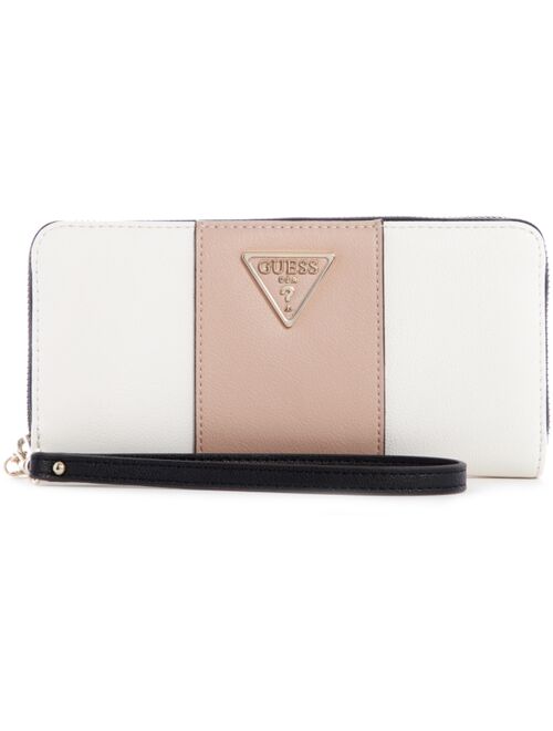 Guess Noelle Large Zip Around Wallet