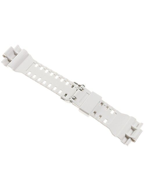 Casio 10347710 Genuine Factory Replacement White Rubber Watch Band fits G-8900A-7 GA-100A-7A GR-8900A-7 GW-8900A-7