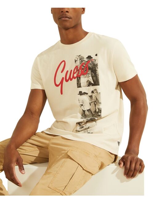 Guess Men's Photo T-Shirt