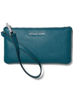 Jet Set Medium Leather Wristlet