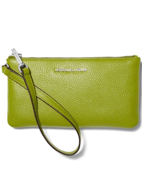 Michael Kors Jet Set Medium Leather Wristlet