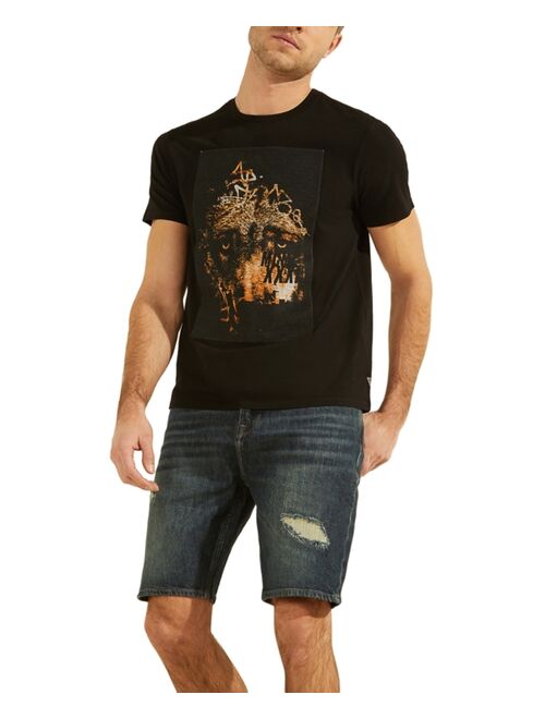 Guess Men's Eco Wolf Print T-Shirt