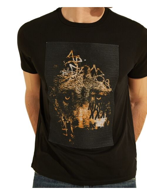 Guess Men's Eco Wolf Print T-Shirt