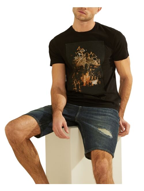 Guess Men's Eco Wolf Print T-Shirt