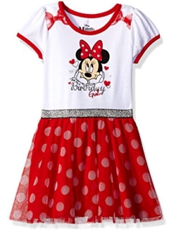 Girls' Minnie Mouse Birthday Dress