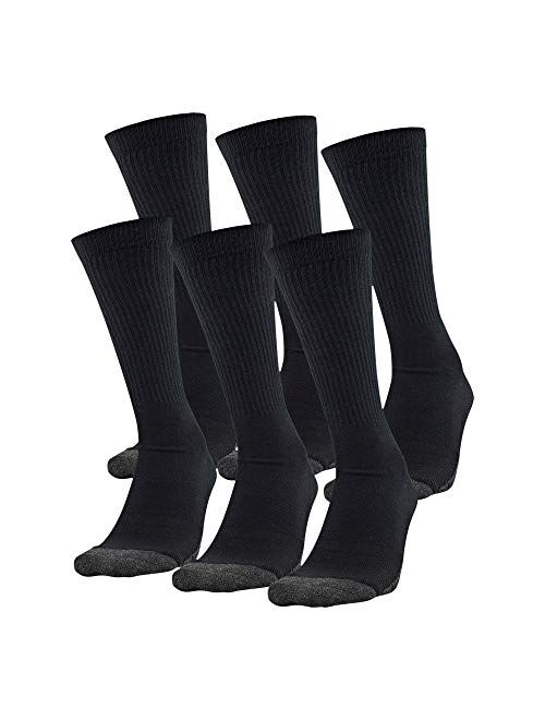 Under Armour Adult Performance Tech Crew Socks (3 and 6 Pack)