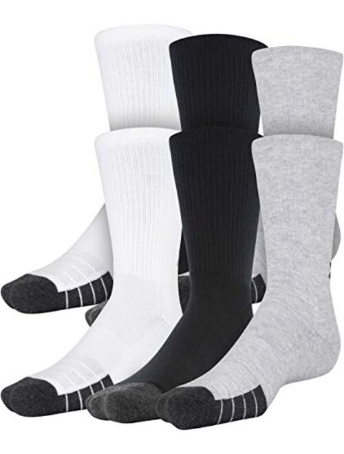 Under Armour Adult Performance Tech Crew Socks (3 and 6 Pack)