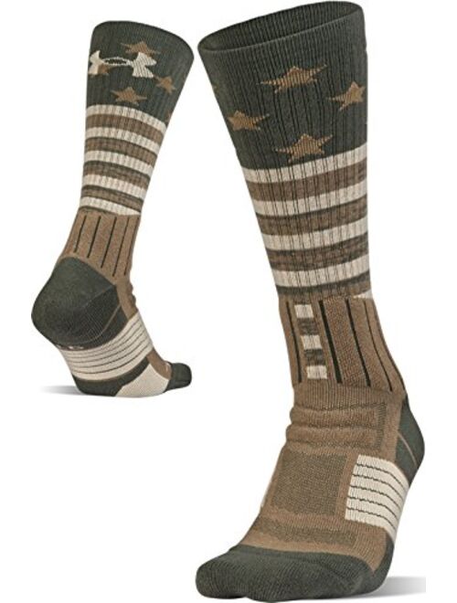 Under Armour Adult Unrivaled Novelty Crew Socks, 1-Pair