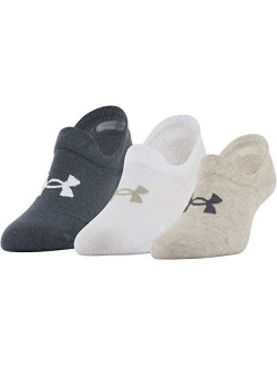 Adult Essential Ultra Low Tab Socks, 3-Pairs