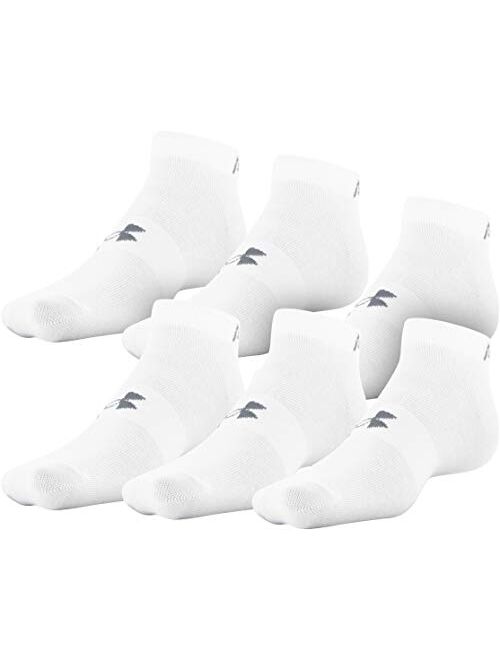 Under Armour Men's Essential Lite Low Cut Socks, 6-Pairs