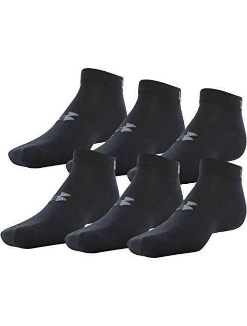 Under Armour Men's Essential Lite Low Cut Socks, 6-Pairs