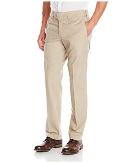 Men's Slim Straight Poplin Work Pant