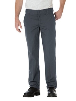 Men's Slim Straight Poplin Work Pant