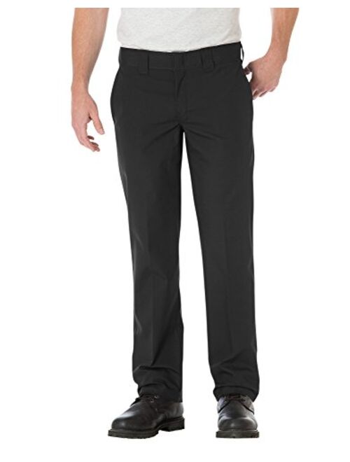 Dickies Men's Slim Straight Poplin Work Pant