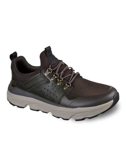 Skechers USA Men's Delmont-escola Leather Bungee Shoes