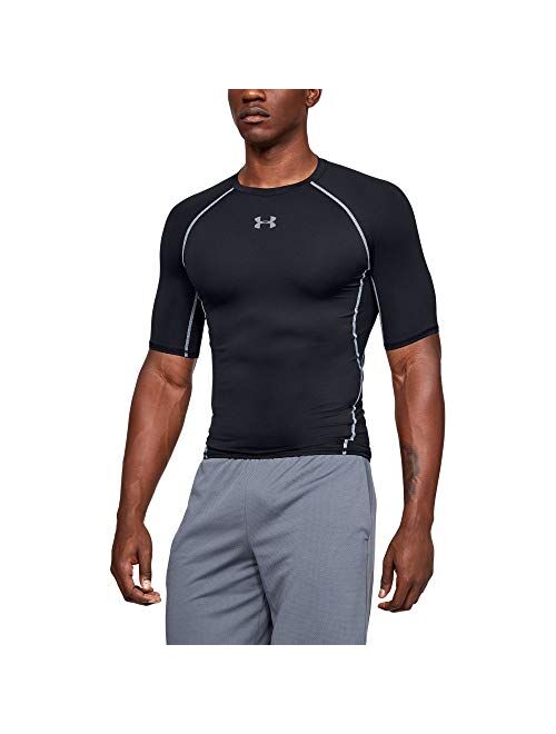 Buy Under Armour Men's HeatGear Armour Short Sleeve Compression T-Shirt ...