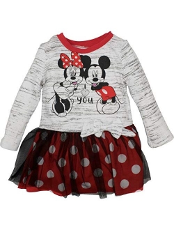 Minnie Mouse Girls' Short Sleeve Tulle Dress